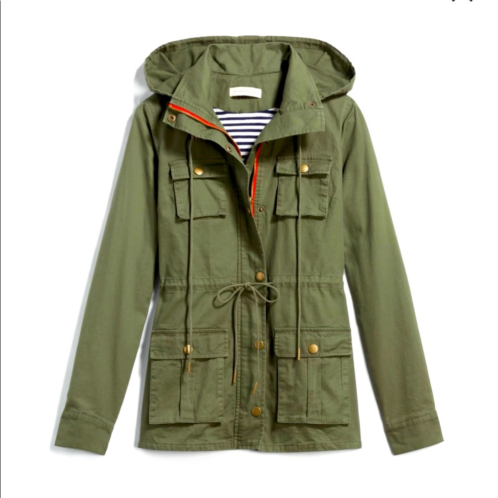 Chaplin Essentials Lined Hooded Anorak Jacket SM